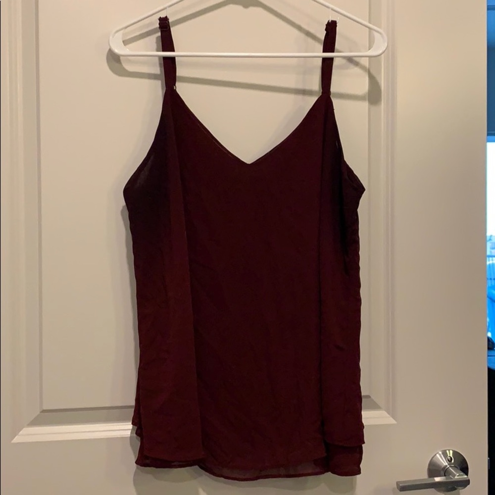 Purple swing cami